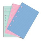 Filofax Fashion Colours Pocket Ruled Refill