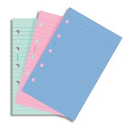 Filofax Fashion Colours Pocket Ruled Refill