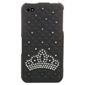 Bliss Hard Case iPhone 4/4S Black Crown