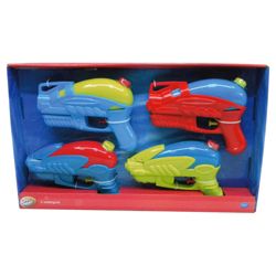 Tesco Waterguns 4 Pack