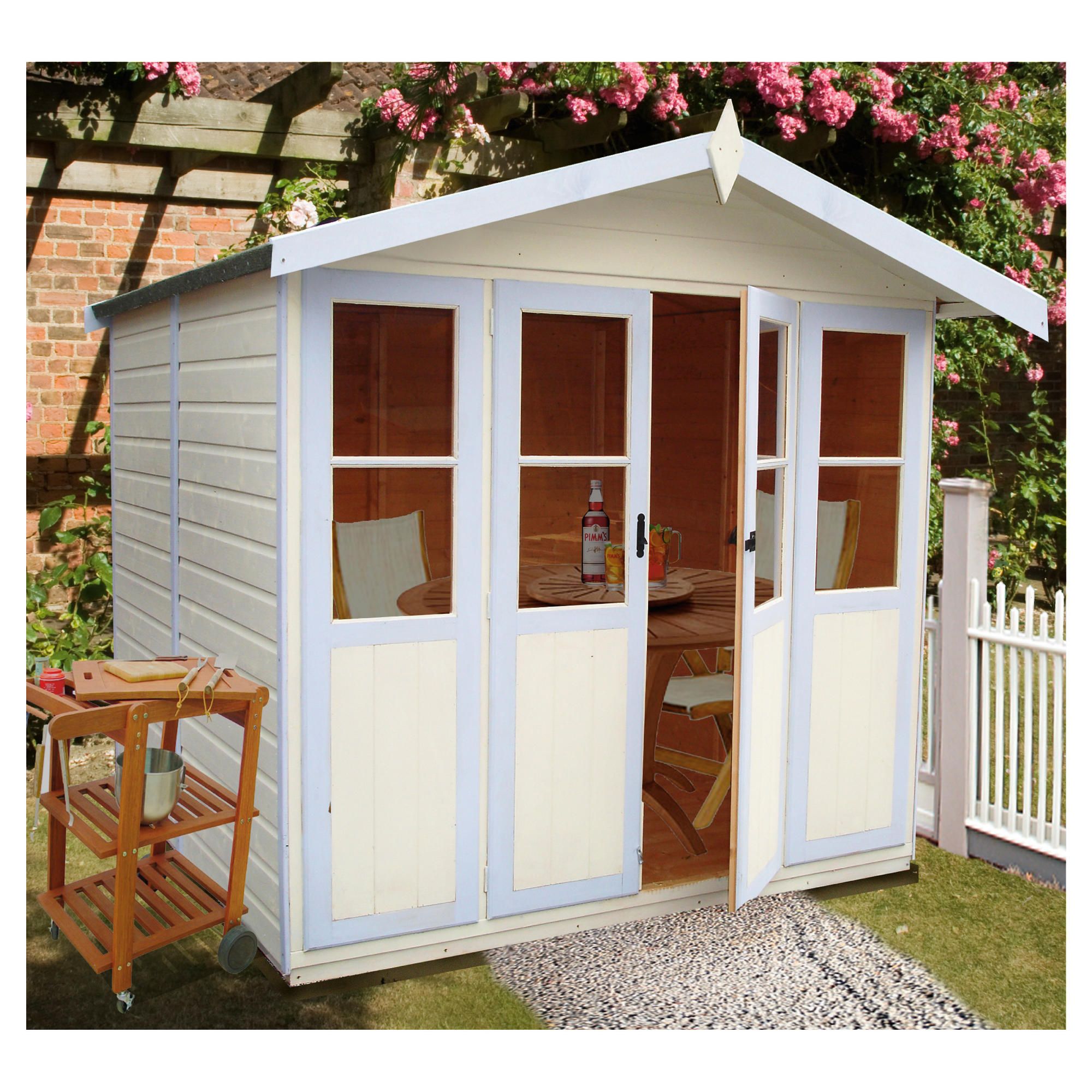 Finewood Haddon 7x5 Summerhouse with Installation at Tesco Direct