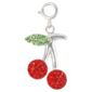 Sterling Silver Cherry Charm