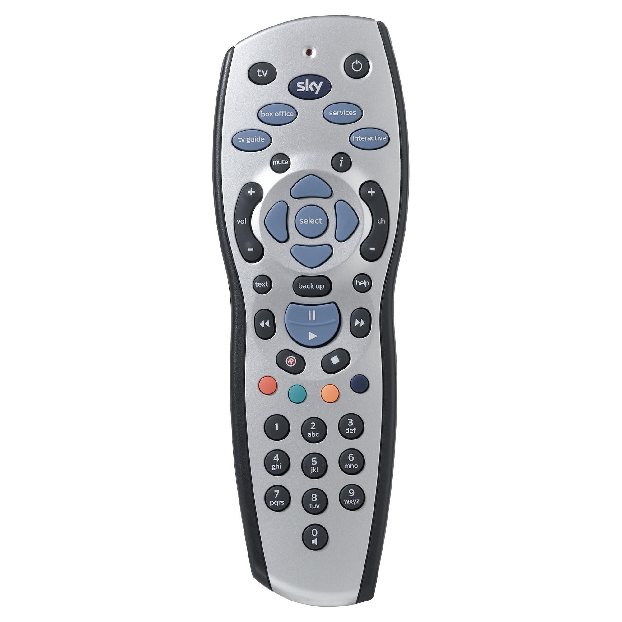 SKY 120 HD Revision 9 Remote Control