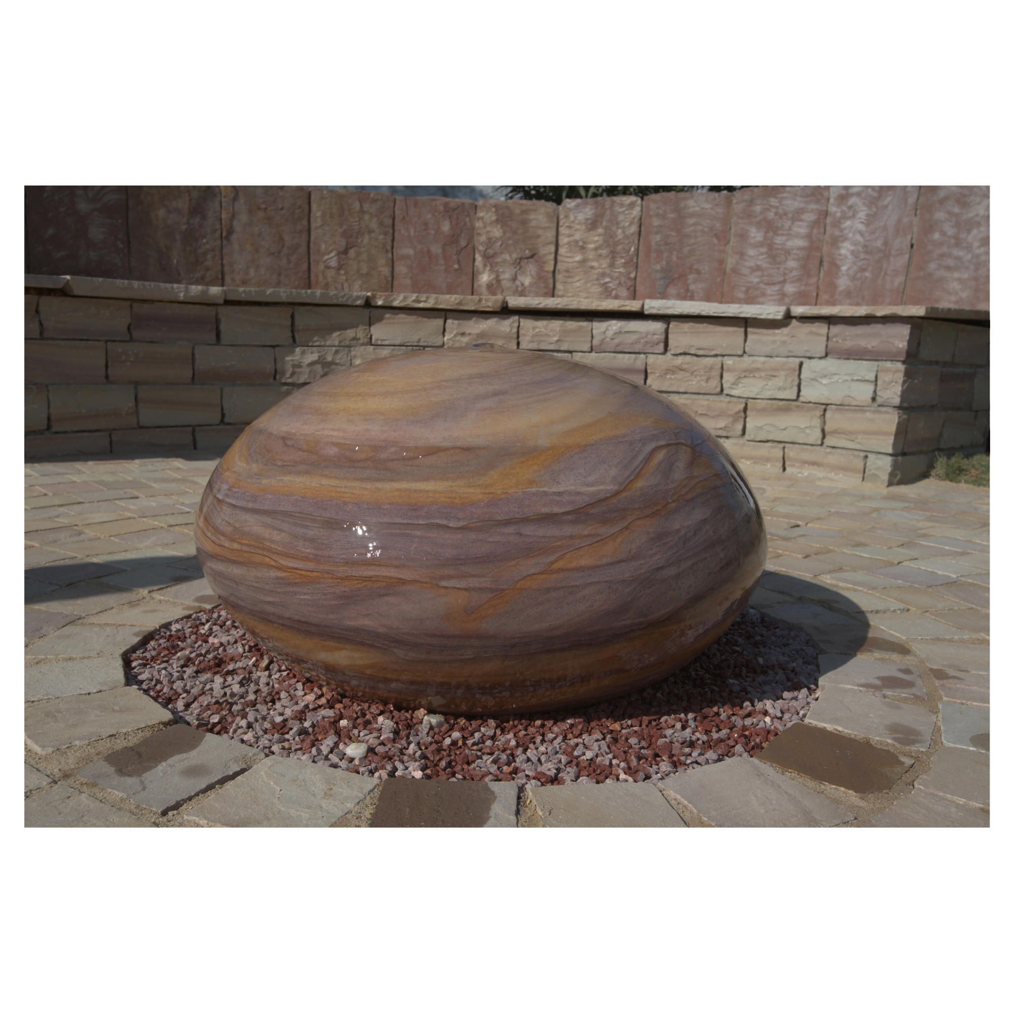 Scutella Rainbow Stone Water Feature 60cm at Tesco Direct