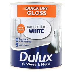 Dulux Quick Dry Gloss Pbw 750ml