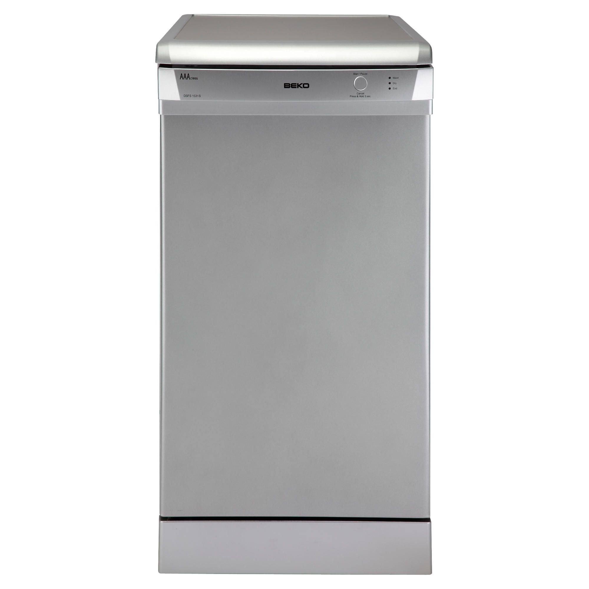 Beko DSFS1531S Slimline Dishwasher Silver
