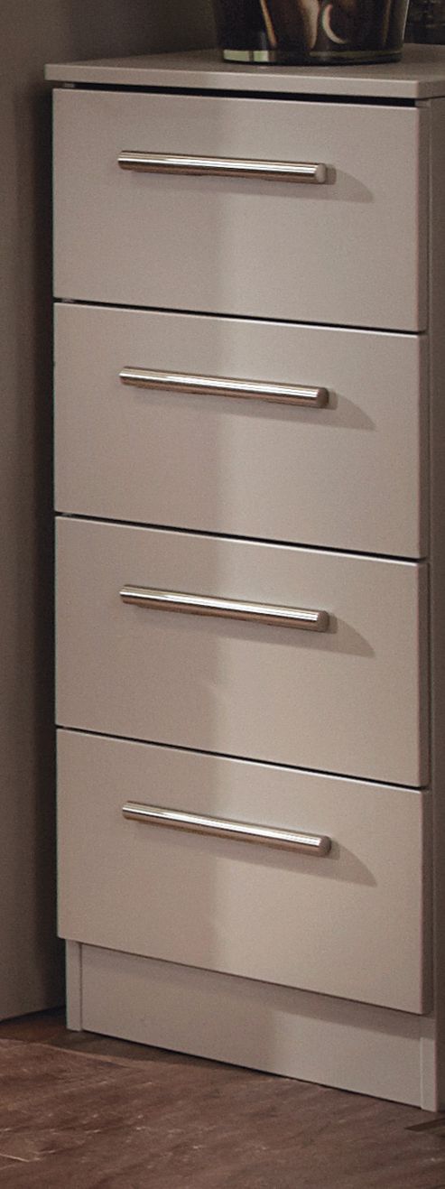 Image of Welcome Furniture Contrast 4 Drawer Chest - Cocobola