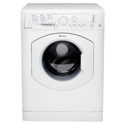 Hotpoint HV6L105P Washing Machine, 6kg Wash Load, 1000 RPM Spin, A Energy Rating. White