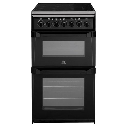 Image of Indesit Id50c1k electric Cooker, Black
