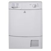 Indesit IDC85 Condenser Tumble Dryer, 8kg Load, C Energy Rating. White