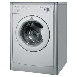 Indesit IDV75S Vented Tumble Dryer, 7kg Load, C Energy Rating. Silver