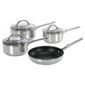 Prestige 4 piece Stainless Steel Saucepan Set