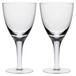 China by Denby Set of 2 White Wine Glasses