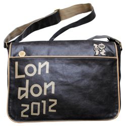 London 2012 Olympics Messenger Bag, Brown