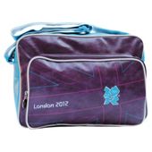 London 2012 Olympics Union Jack Flight Bag, Aubergine