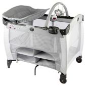 Graco Contour Storage Travel Cot - Graffix Grey