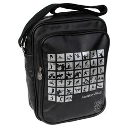 London 2012 Olympics Pictogram Flight Bag, Black