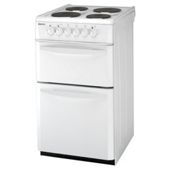 Beko D531AW Twin Cavity Electric Cooker 50cm White