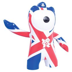 London 2012 Olympics Team GB Inflatable Mascot Wenlock