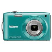 Nikon S3300 Green Digital Camera, 16 Megapixel