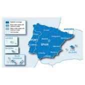 Garmin Spain and Portugal Maps microSD/SD card