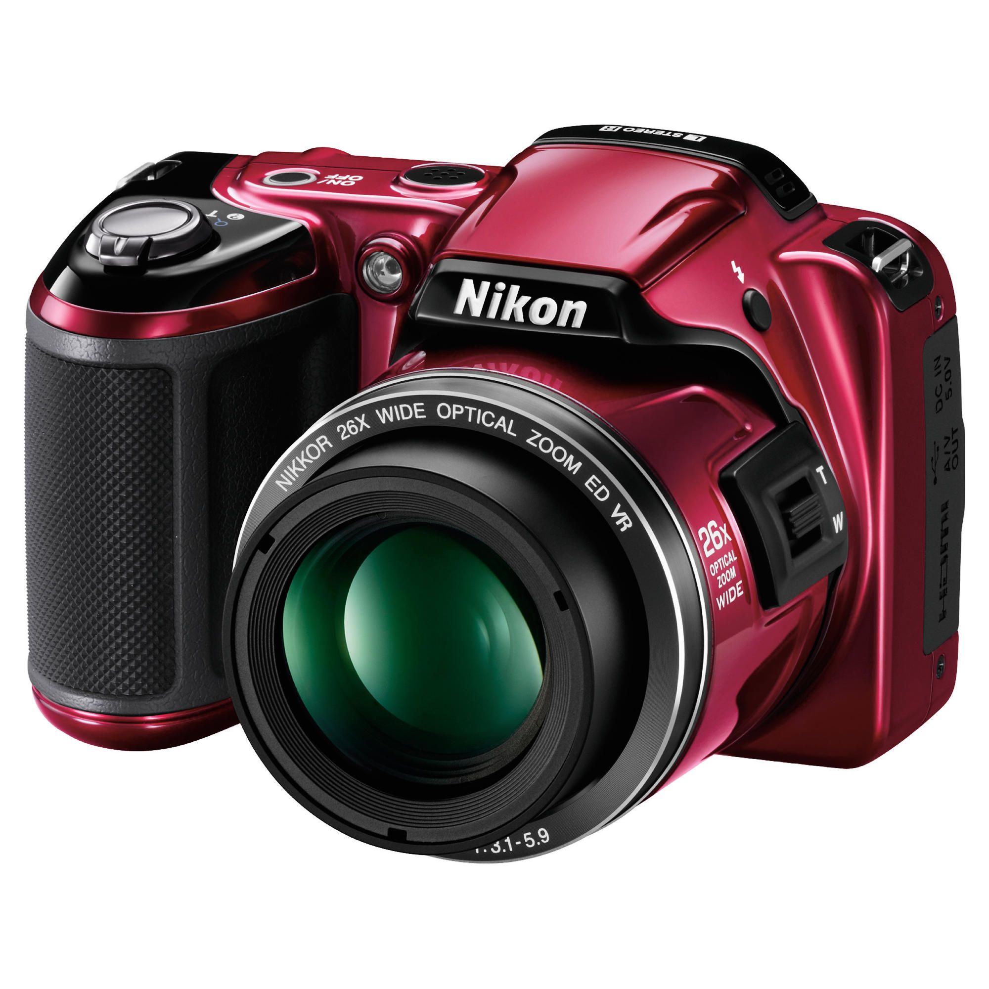 Nikon L810 Bridge Camera, Red Nikon L810 Bridge Camera, Red