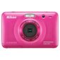 Nikon S30 Waterproof Digital Camera - Pink