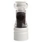 T&G Woodware Crushgrind 140mm Acrylic Capstan Pepper Mill, White and Clear