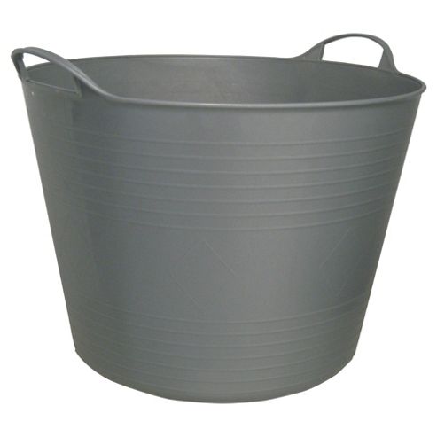 Image of Tesco 42l Flexi Tub Silver