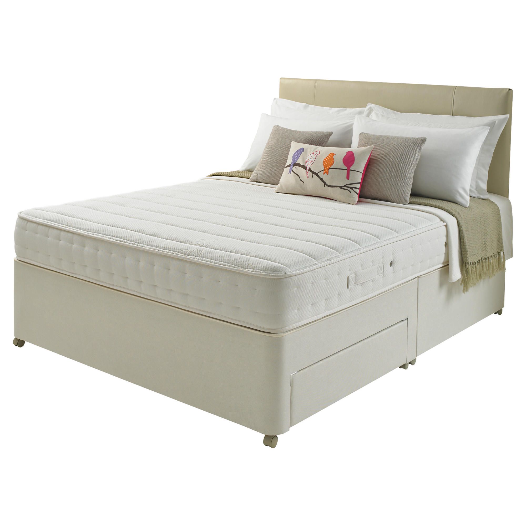 Rest Assured Royal Memory 1000 King 4 Drawer Divan Bed at Tesco Direct