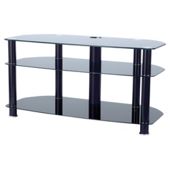 Alphason AVCR TV stand, Black - For upto 42" screen TVs