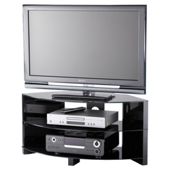 Alphason CB970 TV Stand, Black - For up to 50 inch screen TVs