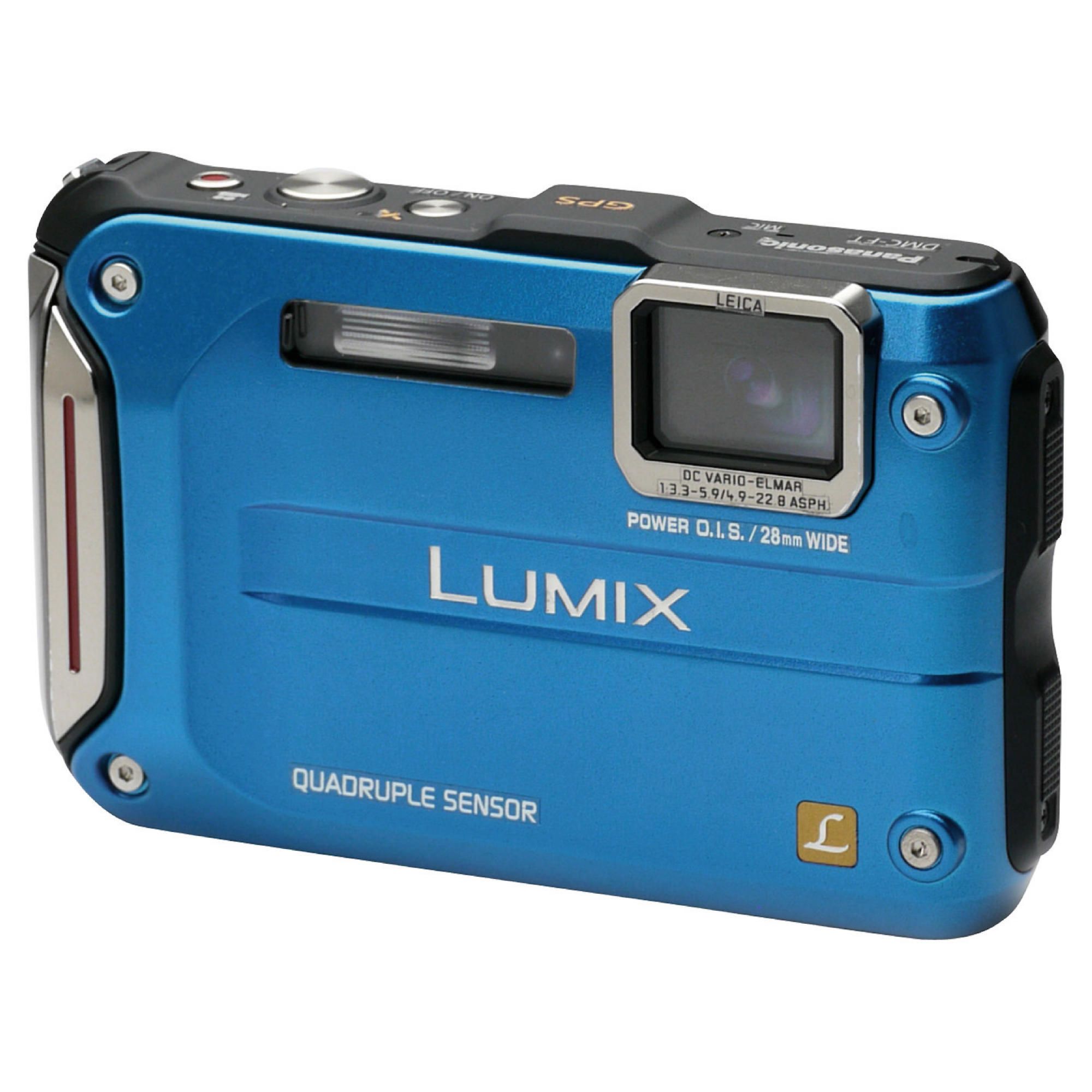 Panasonic FT4 Digital Camera 2.7" LCD, Blue Panasonic FT4 Digital Camera 2.7" LCD, Blue