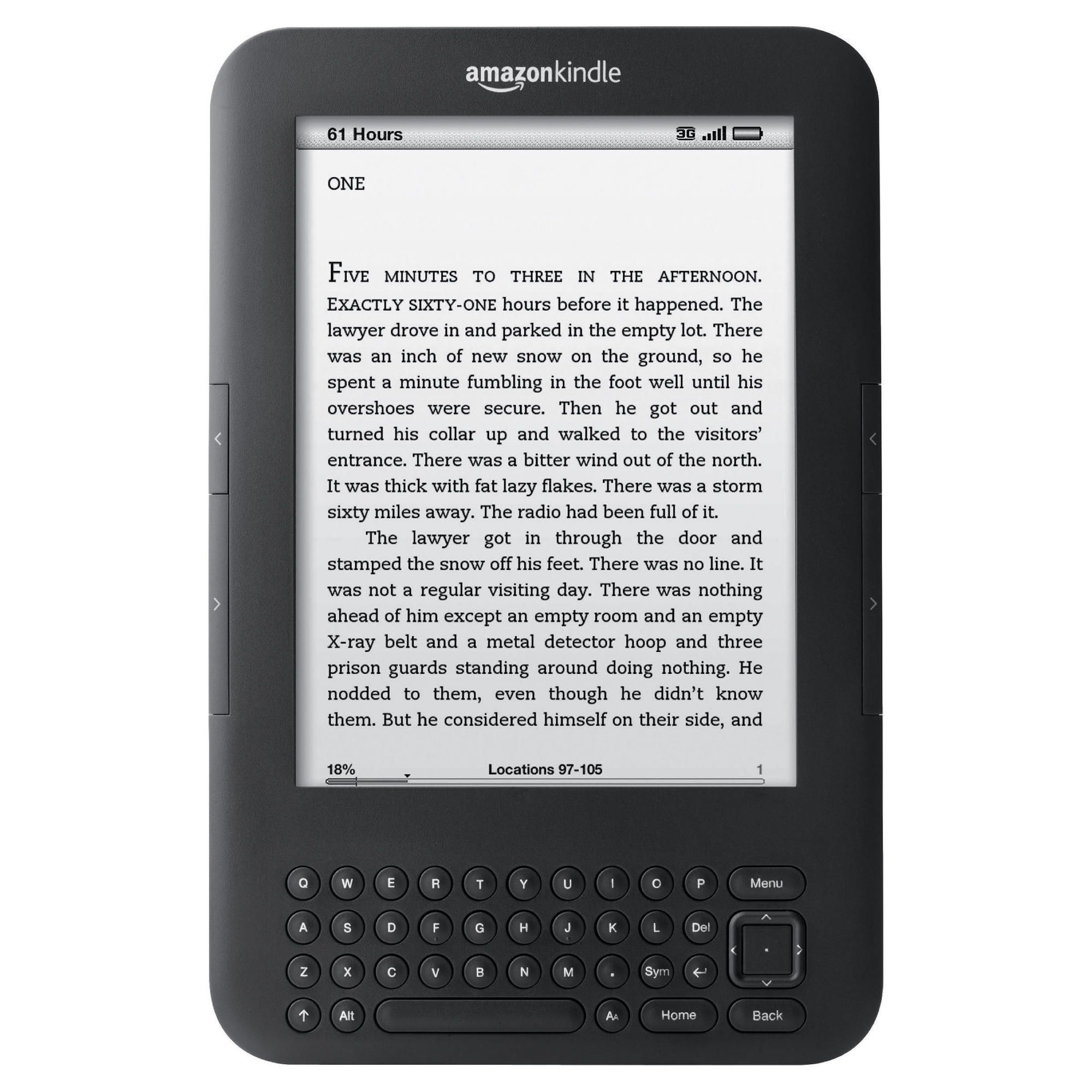 Amazon Kindle Keyboard Wi/Fi Home Delivery