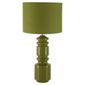Tesco Lighting Totem Ceramic Table Lamp, Olive