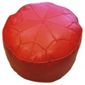 Moroccan Star Footstool, Red