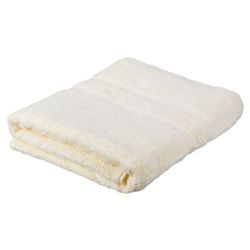Plain Ivory Bath Sheet