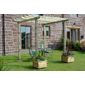 Cranborne Pergola - Includes 4 bags of Metcrete for fixing posts into the ground