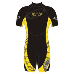 TWF Shortie Kids' 2.5mm Wetsuit age 2/3 Yellow