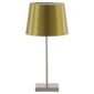 Celia Silk Effect Shade Table Lamp, Olive