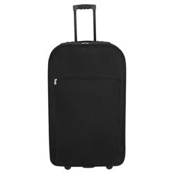 Tesco 2-Wheel Suitcase, Black Extra Large