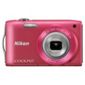 Nikon S3300 Digital Camera 2.7" LCD, Pink