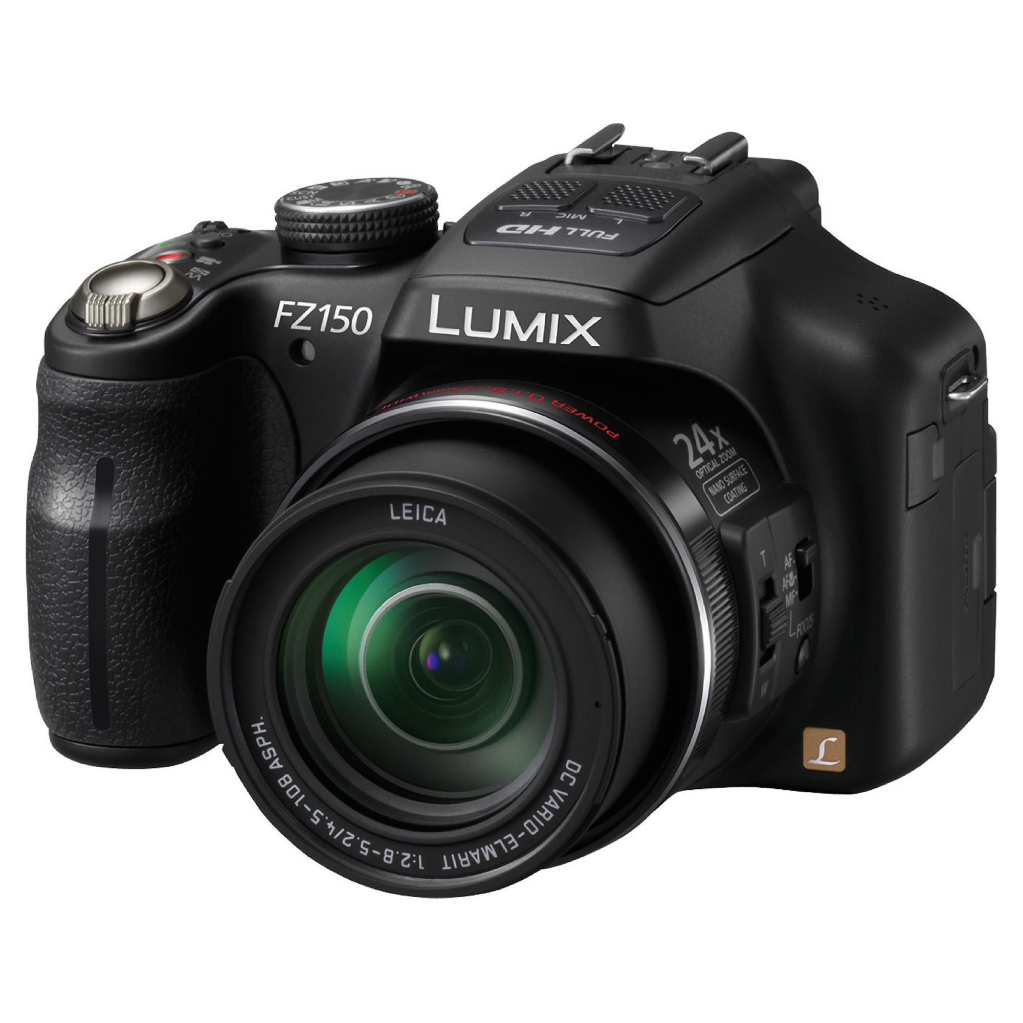 Panasonic FZ150 Bridge Camera 3" LCD, Black Panasonic FZ150 Bridge Camera 3" LCD, Black
