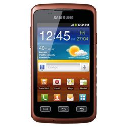 Tesco Mobile Galaxy X Black and Orange