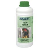 Nikwax Tech Wash Wash-In Cleaner for Waterproof Textiles, 1 Litre