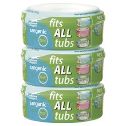 Tommee Tippee Sangenic Universal Cassettes x3