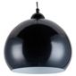 Tesco Lighting Skandia Metal Pendant, Black Gloss Finish