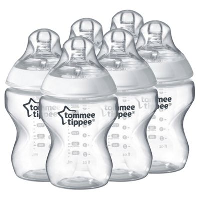 image 1 of Tommee Tippee Closer To Nature Easivent Bottles 260Ml X6