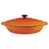 Chasseur 30cm Round Cast Iron Serving Casserole, Flame