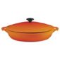 Chasseur 30cm Round Cast Iron Serving Casserole, Flame